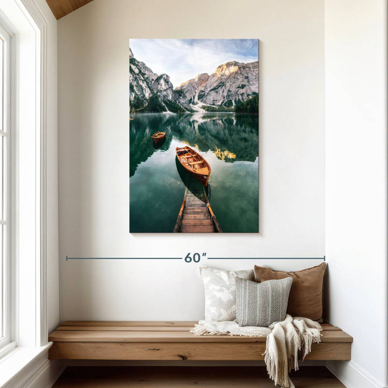 Bateaux Mehar Braies Lake, H 45 po x l 30 po