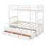 Lit simple superposé au-dessus de bois avec lit gigogne blanc-1521590203