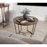 Gerardo 2 - Piece Solid Wood Top Living Room Table Set