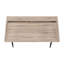Bureau d'ordinateur, bureau personnel, ordinateur portable, tablettes de rangement, L 48 po, travail, stratifié, métal, contemporain, moderne-49294726-49294844