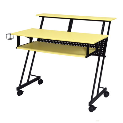 Music Studio Desk With Keyboard Tray(Desk)