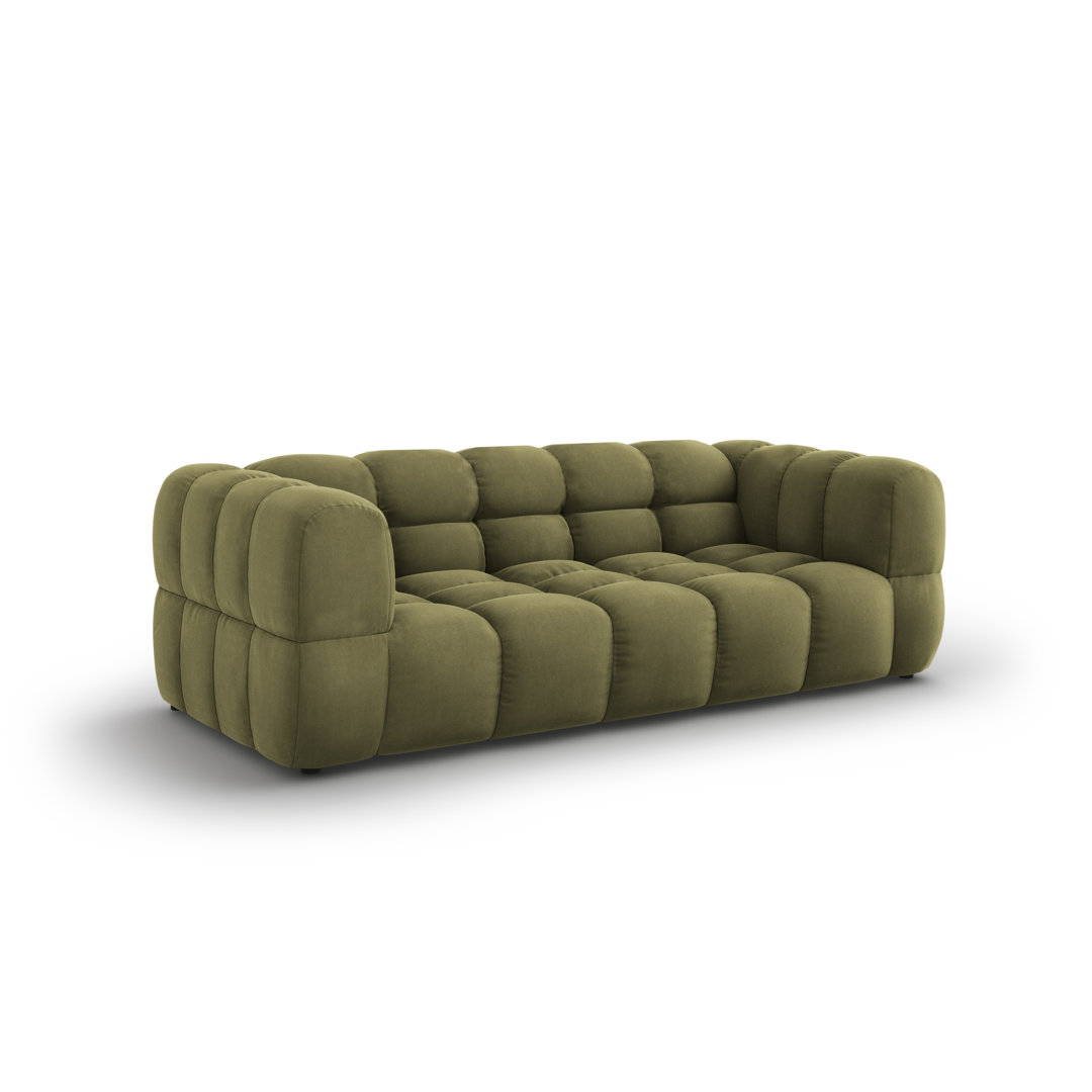 3-Sitzer Sofa Muscanell aus Samt