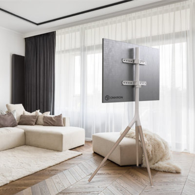Meuble télé en bois pour téléviseur de 65 po et 77 lb