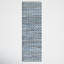 Denyer Geometric Handmade Flatweave Recycled P.E.T. Area Rug in Blue/Gray-739327489