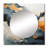 Kirils - Abstract Marble Large Square Mirror Wall Decor For Bedroom-1036550774