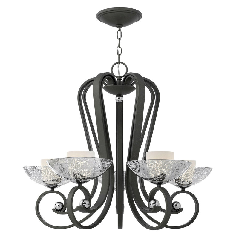 Lustre classique/traditionnel ombré 5 lumières Mathewson