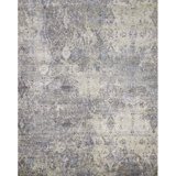 Hand Knotted Abstract Area Rug