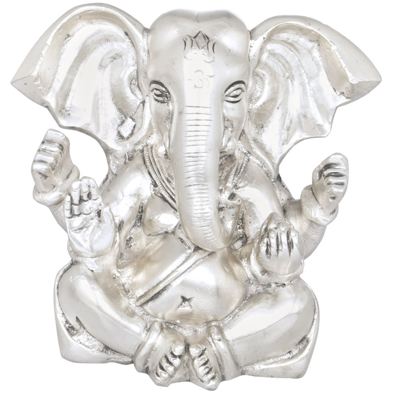 Figurine assise Ganesha avec grandes oreilles