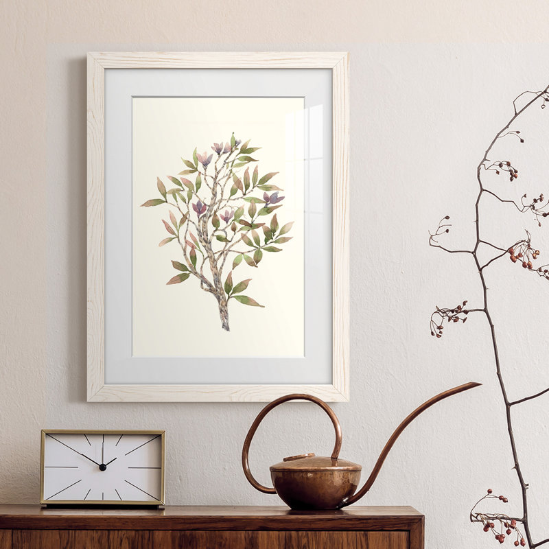 «Twig Study II», impression encadrée, H 38 po x l 28 po x P 1 po, Cadre blanc