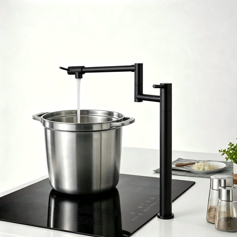 Robinets de cuisine, Noir mat