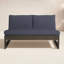 Causeuse large avec coussins 43 "Louise-1869764544