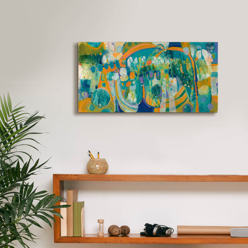  «Awakenings» par Sue Davis, art mural sur toile, 24 po x 12 po, H 12 po x l 24 po