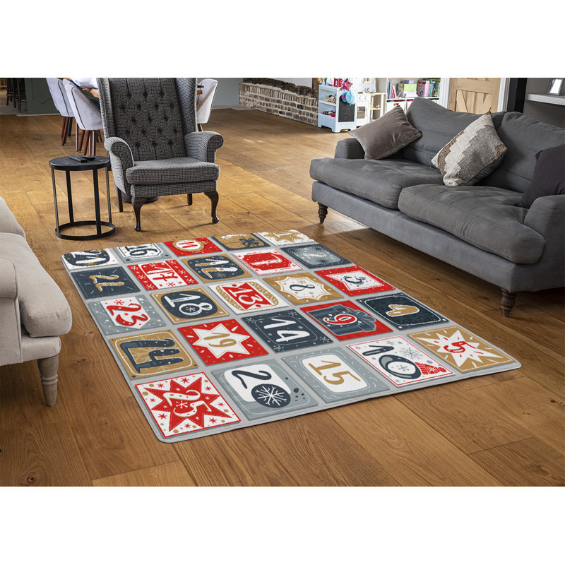 Ashby Geometric 160cm X 230cm Area Rug