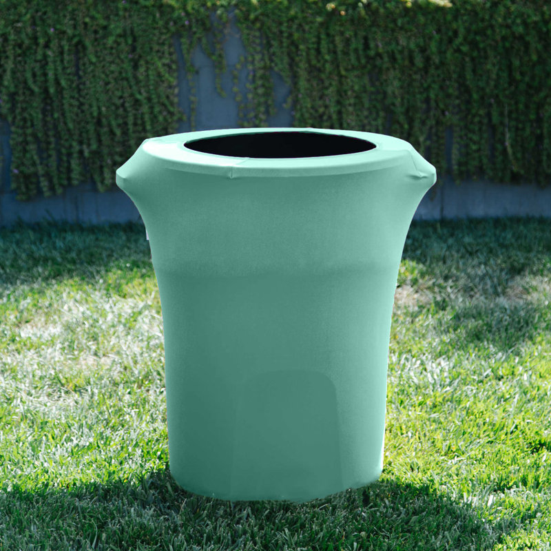 Housse pour poubelle extensible en élasthanne, Menthe