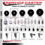 Ensemble de roulettes phénoliques pivotantes à roulettes extensibles 2 freins SCC TLB 3,5 po x 1-7 / 8 po