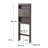 Aretha Over The Toilet Bathroom Space Saver-1542005156