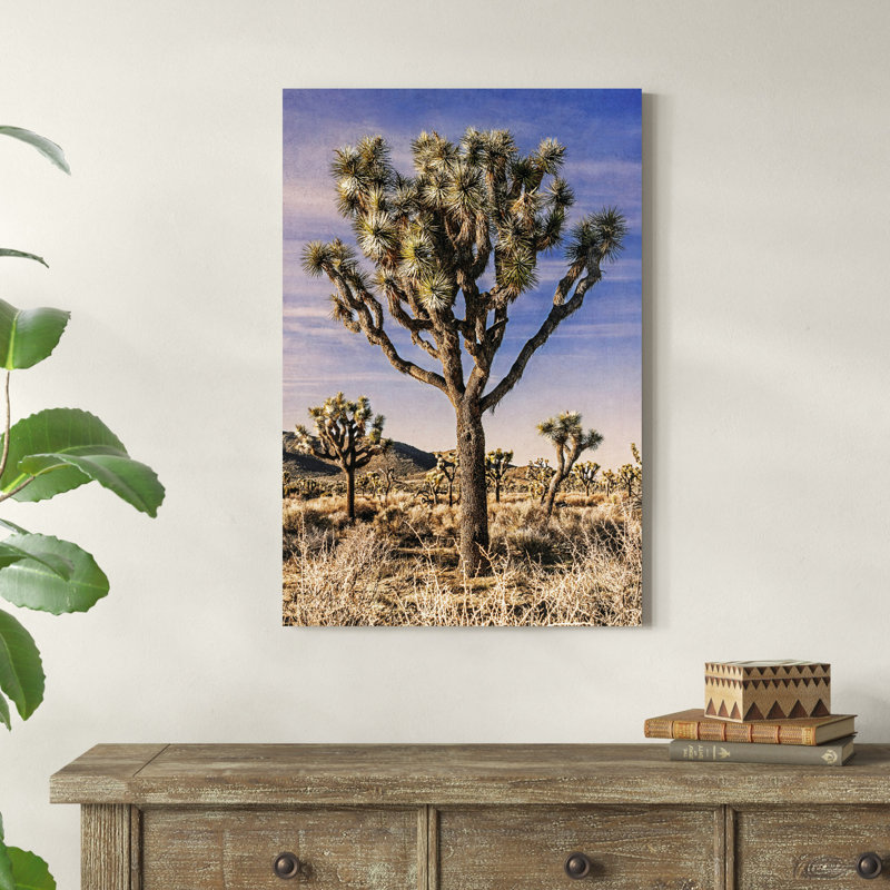 Vue de Joshua Tree IV, H 36 po x l 24 po x P 1,25 po
