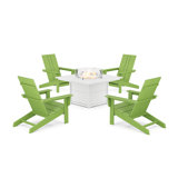 POLYWOOD by AllModern Outdoor Adirondack Chair With Table
