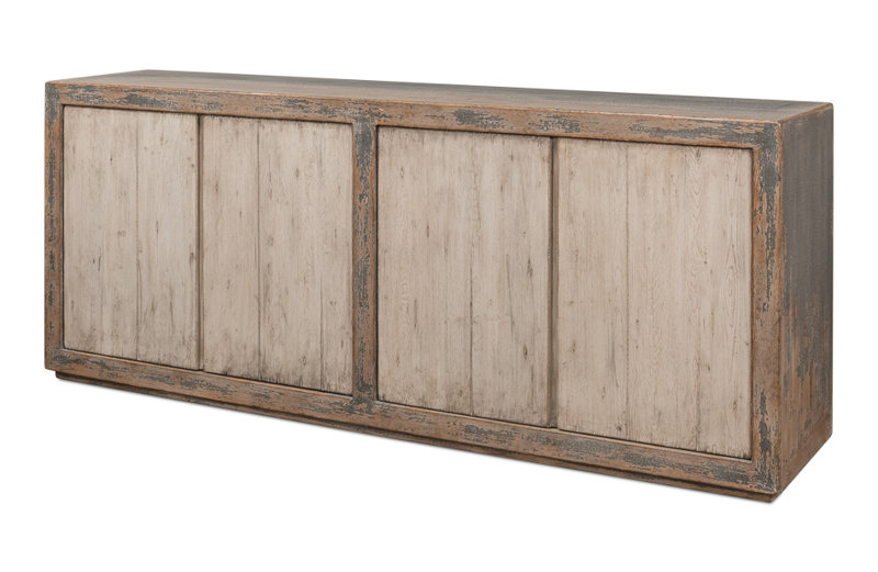 Monango 90'' W Solid Wood Sideboard