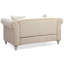 Causeuse élégante beige avec touche moderne-211074424
