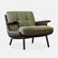 Chaise de loisirs en tissu de style moderne