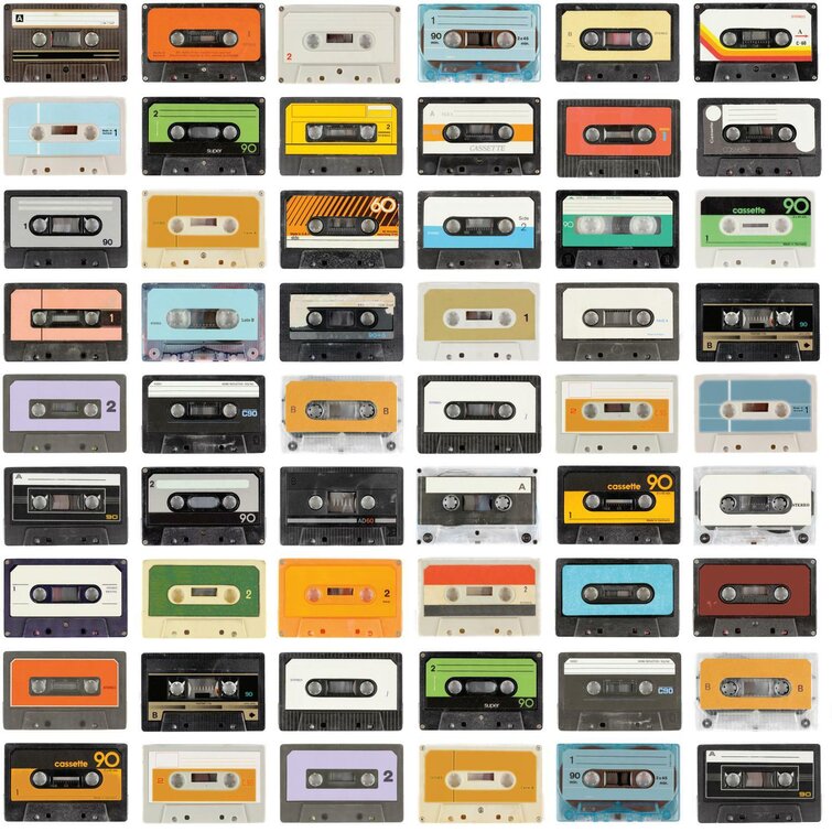 Alverne Cassettes 18.86' L x 18" W Peel and Stick Wallpaper Roll