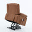 Fauteuil inclinable à télécommande chauffant et chauffant pour massage pour personnes âgées