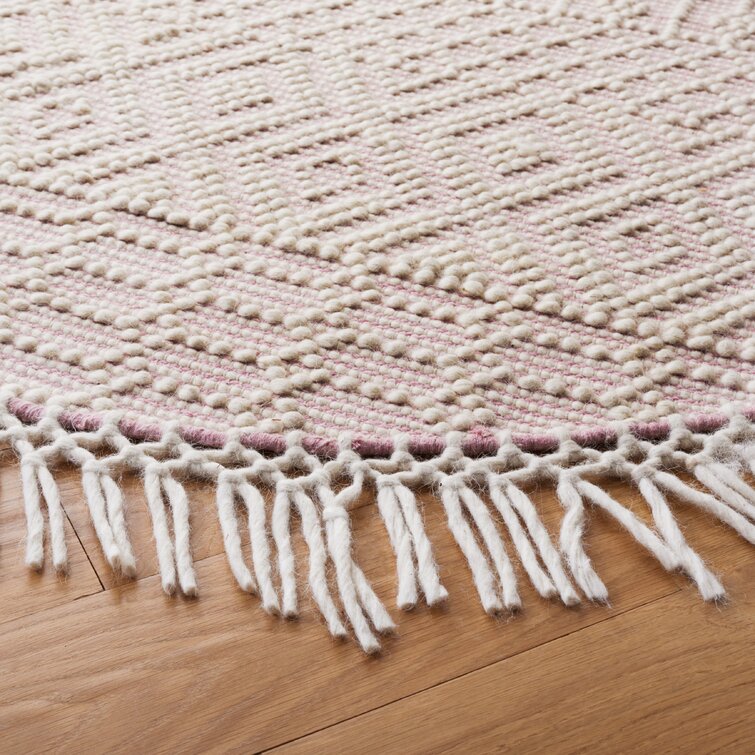 Litchfield Handmade Flatweave Wool/Cotton Area Rug in Cream Langley Street Rug Size: Rectangle 5' x 7'6