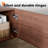94.4" Walnut TV Stand With Storage