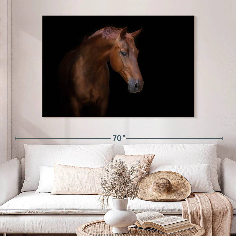 Brampt A Horse, 34" H x 51" W