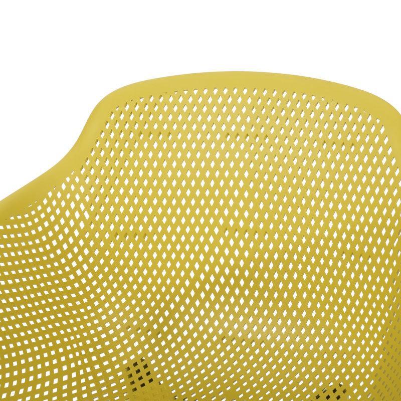 Chaise de terrasse Artha, Jaune