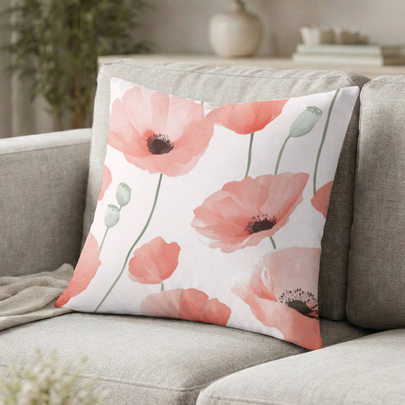 Coussin décoratif French Country, H 20 po x l 20 po