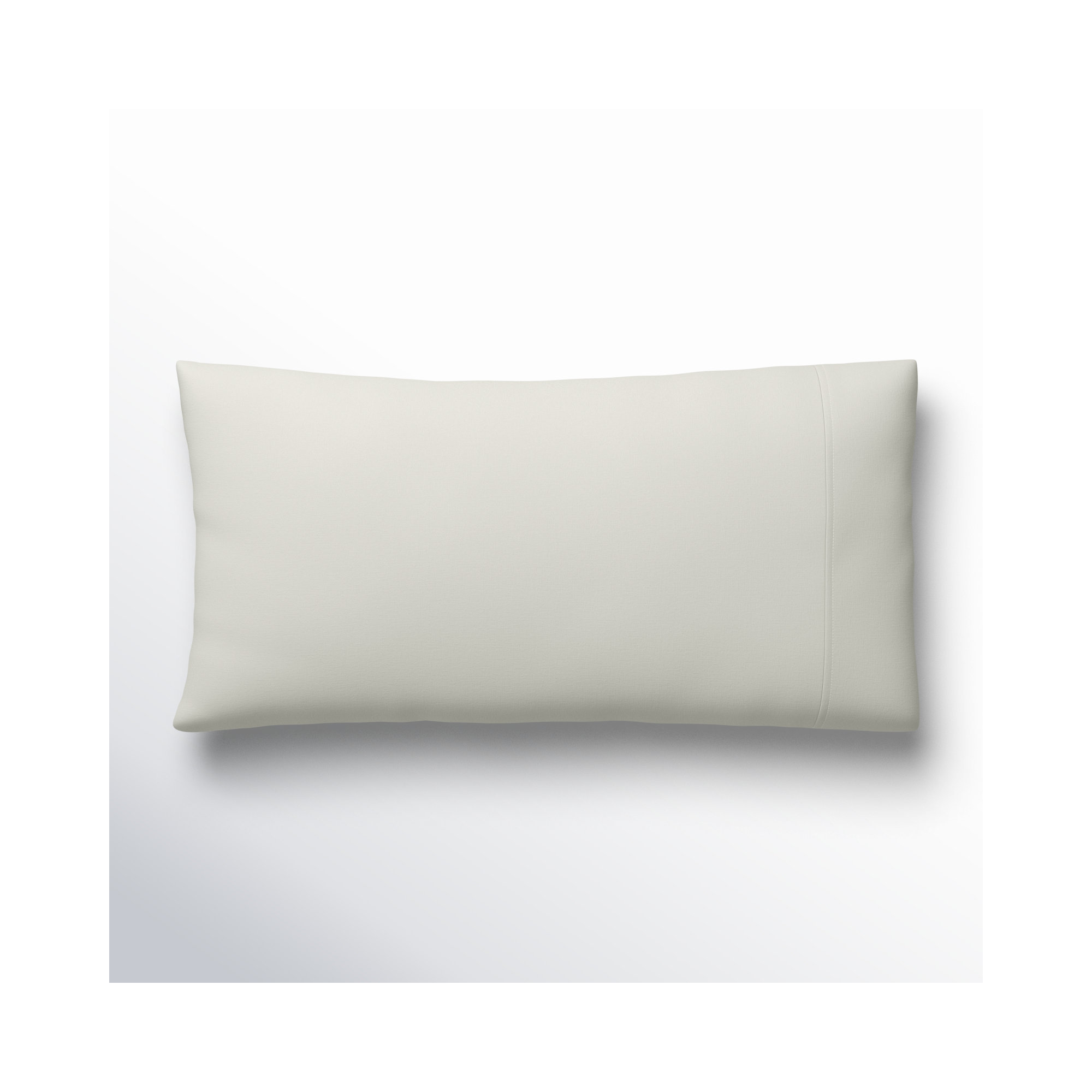 Coyer Classic Cotton Percale Pillowcase Set, King - 2 King Pillowcases, Sage