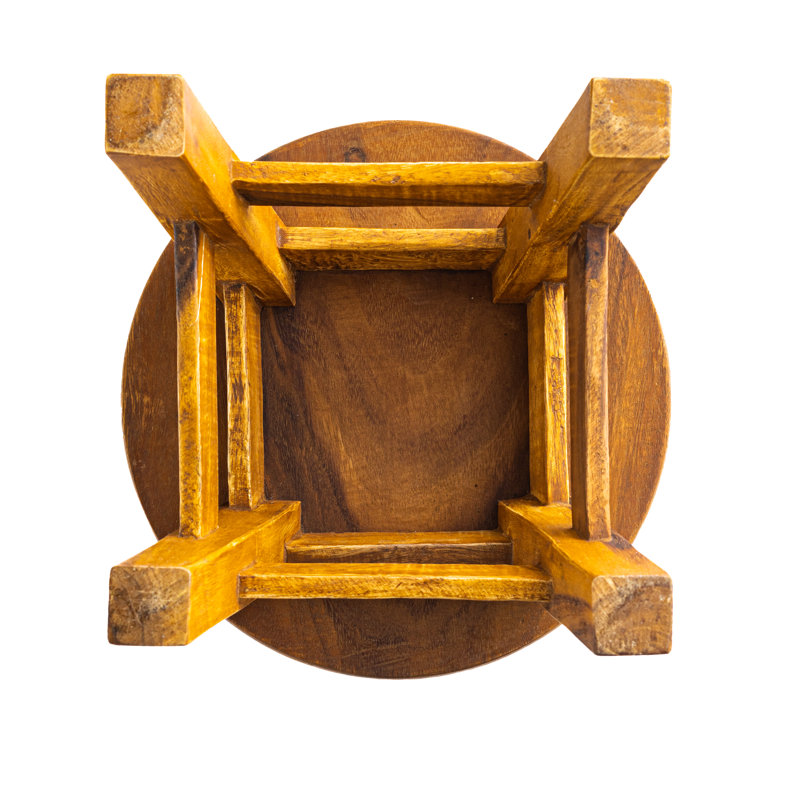 Tabouret de pieds faisan sculpté à la main
