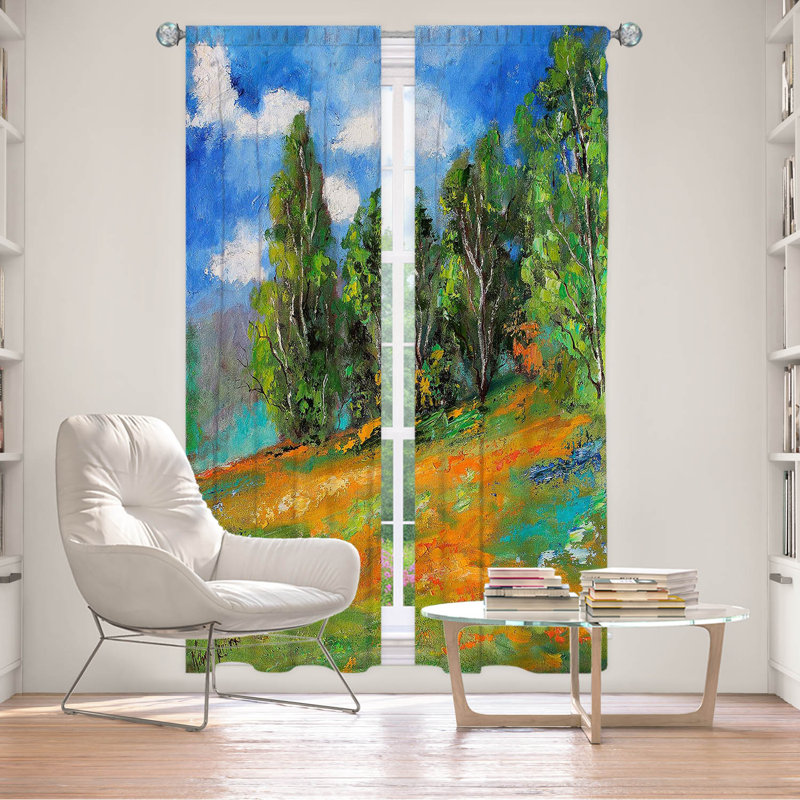 Room Darkening Curtain Pair, 20" W x 82" L