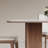 Solid Wood Base Dining Table-1283266417