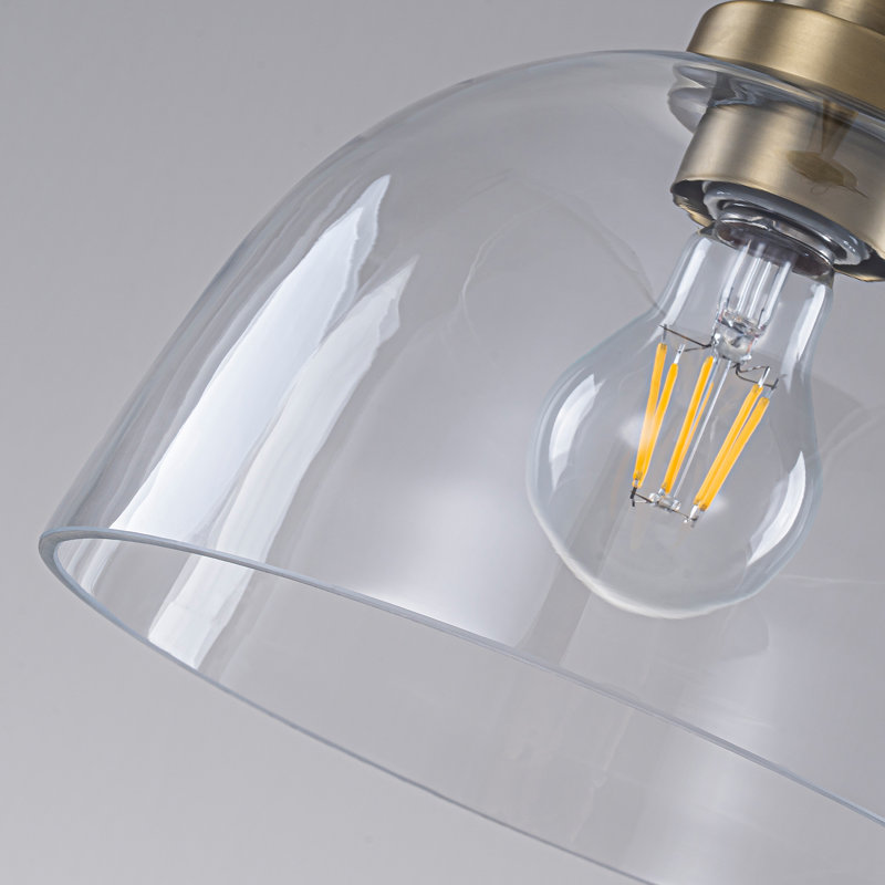 Luminaire suspendu pour îlot de cuisine 1 lumière Modern, Doré