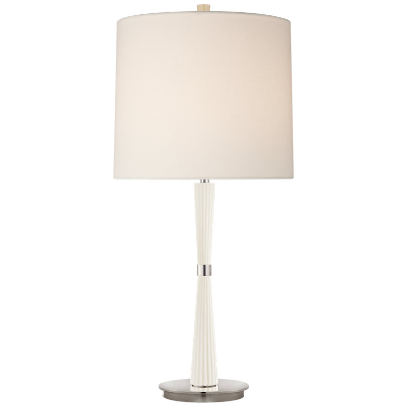 Refined Table Lamp, China White