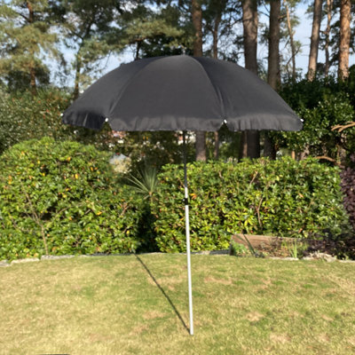 Ameara 160 cm W X 160 cm D Octagonal Tilt Market Parasol with Manual Lift