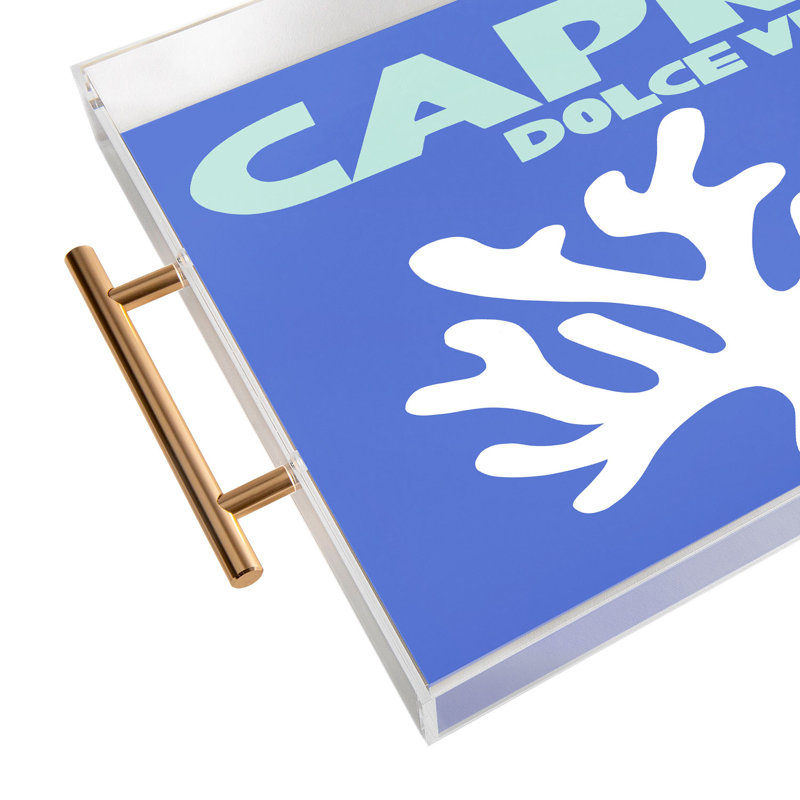 les muses capri dolce vita Acrylic Tray