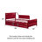 Container‑Style Metal Platform Bed