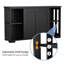107cm Multifunctional Sideboard with Concealed Storage-1395741060