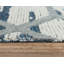 Tapis bleu / gris clair touffeté à la main Salom-2039295228