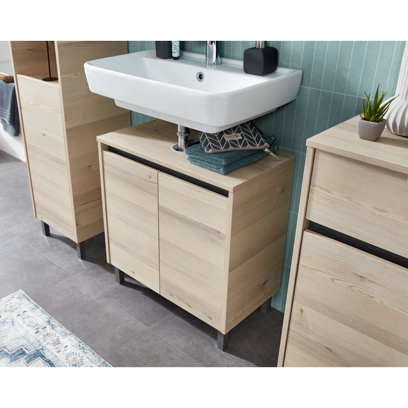 60cm Single Bathroom Vanity Base Only