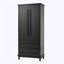 Armoire en bois avec 3 tiroirs pour la cuisine et la salle à manger-1563340211