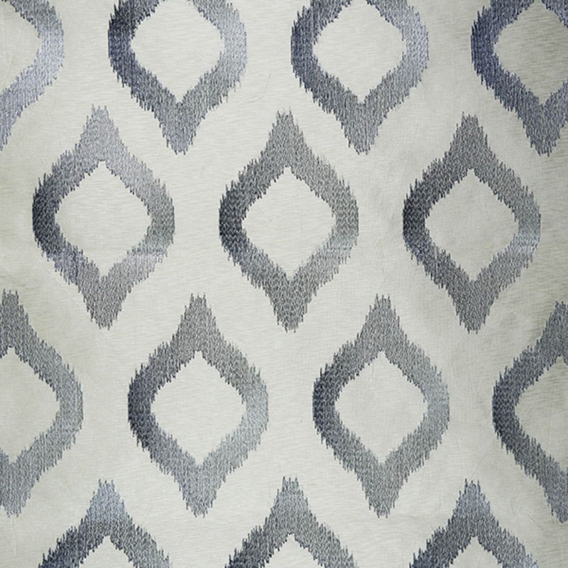 Tissu montezuma Wesco Gentry, Brouillard argenté
