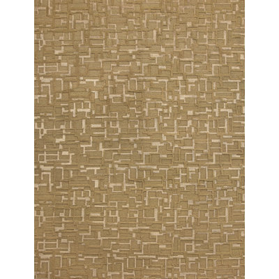 Abstract Area Rug in Pecan/Beige