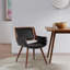 Nunda Faux Leather Mid-Century Dining Chair-157758283