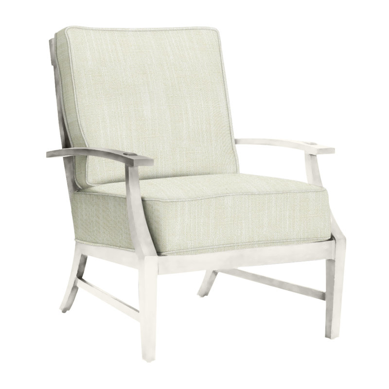 Méridienne Croquet, No Welt + Standard Fill, InsideOut® Rollo ‑ lin crème, Craie