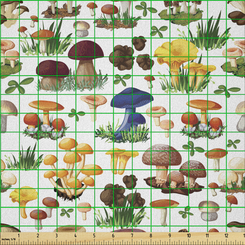 Deair Mushrooms Wild Multi-purpose Fabric